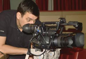 streaming company jamie huckle videographer cambridge video company to webcast event filming freelance camera operator